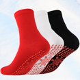 thumbnail image 4 of Calcetines calefactables de invierno Calcetines térmicos multifuncionales antifatiga para senderismo (negro), 4 of 6