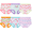 Peppa Pig, variant on Bluey Toddler Girls' Training Pants 6 pack, Size 3T, Assorted