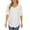 White, variant on Scyoekwg Womens Trendy Tops 2025 Lightweight Going Out Tops Short Sleeve Loose Womens Summer Fashion Ladies Blouses Dressy Casual Trendy
