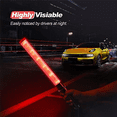 thumbnail image 2 of Traffic Batons, Traffic Control Stick, Light Batons, Signal Batons for Parking and Airports, 16 Inches, 8Pcs, 2 of 8