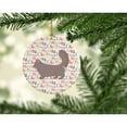 thumbnail image 2 of Skookum #2 Cat Christmas Ceramic Ornament 2.8 in x 2.8 in, 2 of 3