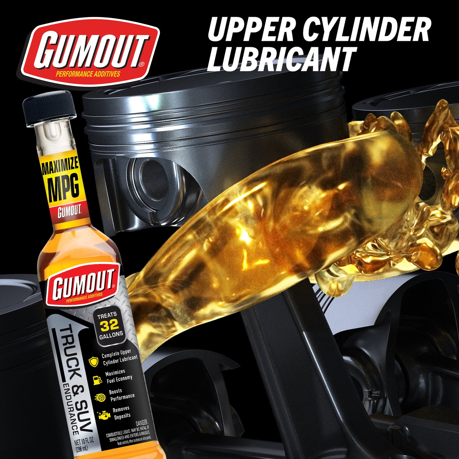 Gumout Truck & SUV Endurance 510397W – Advanced Fuel System Protection for Heavy-Duty Performance