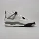 thumbnail image 3 of N I-K-E A i r-Jor-dan 4 Retro GS White Cement (2025) Size 7Y / Womens 8.5 IB4171-100, 3 of 6