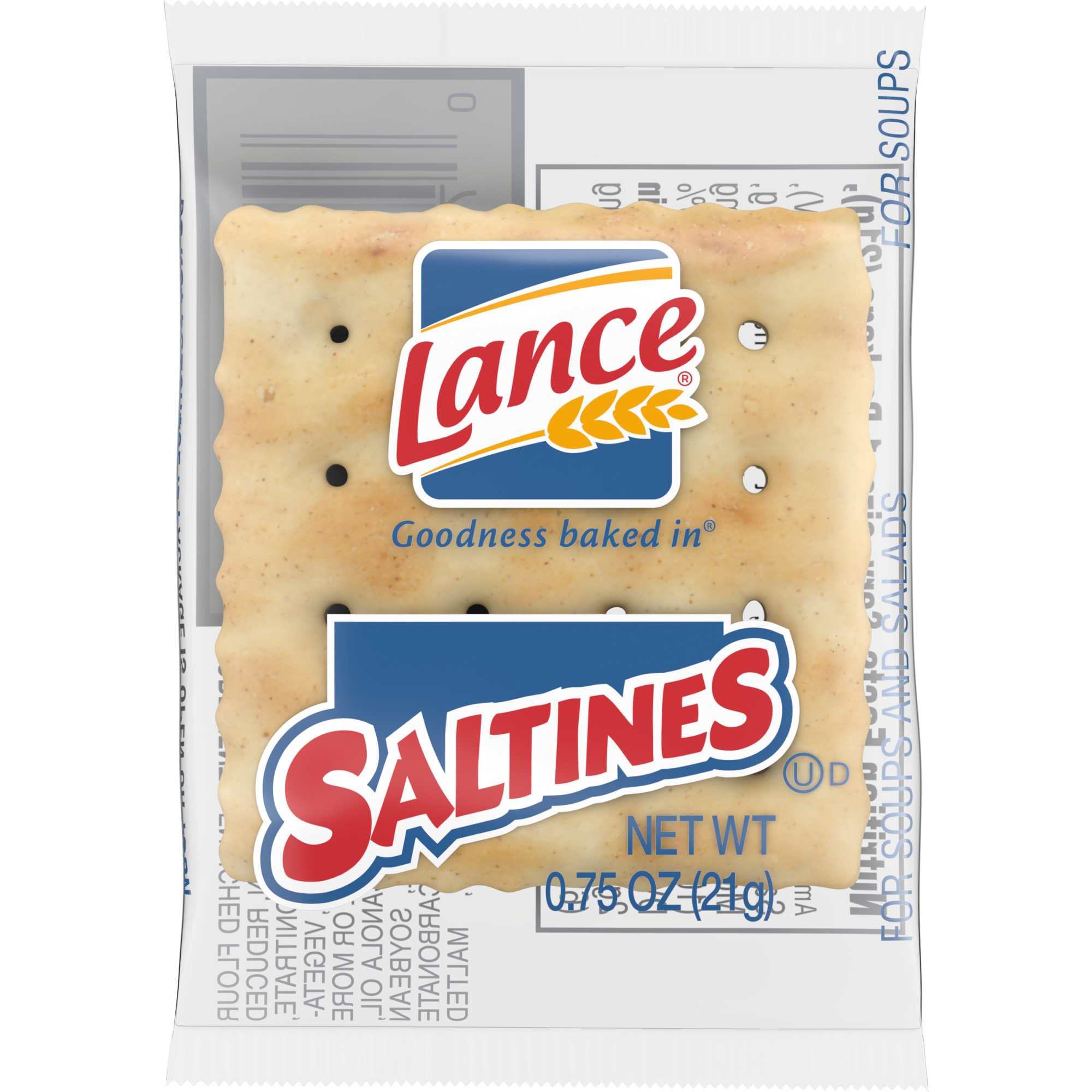 Lance Saltines Crackers, Individual Packets 78 Count