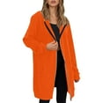 thumbnail image 4 of Warm Women's Jackets - Soft Casual Hooded Zip Up Coat for Lightweight Comfort in Winter Fashion, 4 of 8