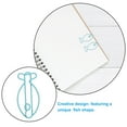 thumbnail image 3 of Shisuyan 30pcs Creative Fish Shaped Paper Clips: Decorative Metal Clips - Animal-Themed Stationery Supplies For Organizing Documents, 3 of 8