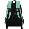 thumbnail image 3 of FORMRS Unisex Backpack Elementary School Travel Bookbag with Reflective Stripes, Pink Cheetah, 3 of 7