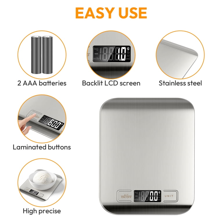 DAYBETTER Digital Food Scale, 22lb photo 4