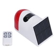thumbnail image 3 of Alarma solar antirrobo para granjas y huertos, con sonido y luz infrarroja, luz intermitente de advertencia con detección del cuerpo humano., 3 of 14