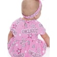 thumbnail image 3 of Barbie Baby Girls Print Dress with Diaper Cover and Bow Headband Set, 3-Piece, Sizes 0/3M-24M, 3 of 5
