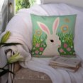 thumbnail image 3 of Carolines Treasures VHA3023PW1414 Easter Bunny Rabbit Fabric Decorative Pillow, 3 of 4