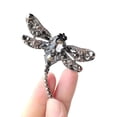 thumbnail image 4 of Crystal Rhinestone Dragonfly Brooch Pin Jewelry Birthday Mother's Gifts V6, 4 of 8