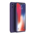 thumbnail image 1 of PANDACO Soft Shell Matte Violet Case for iPhone X or iPhone XS, 1 of 4