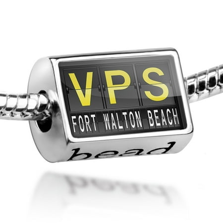 Bead VPS Airport Code for Fort Walton Beach Charm Fits All European