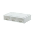 thumbnail image 1 of Guardoinrt 1/2/3 Transparent Storage Drawers Practical And Sleek Office Organization Solution Three lattices 1 Pc, 1 of 6