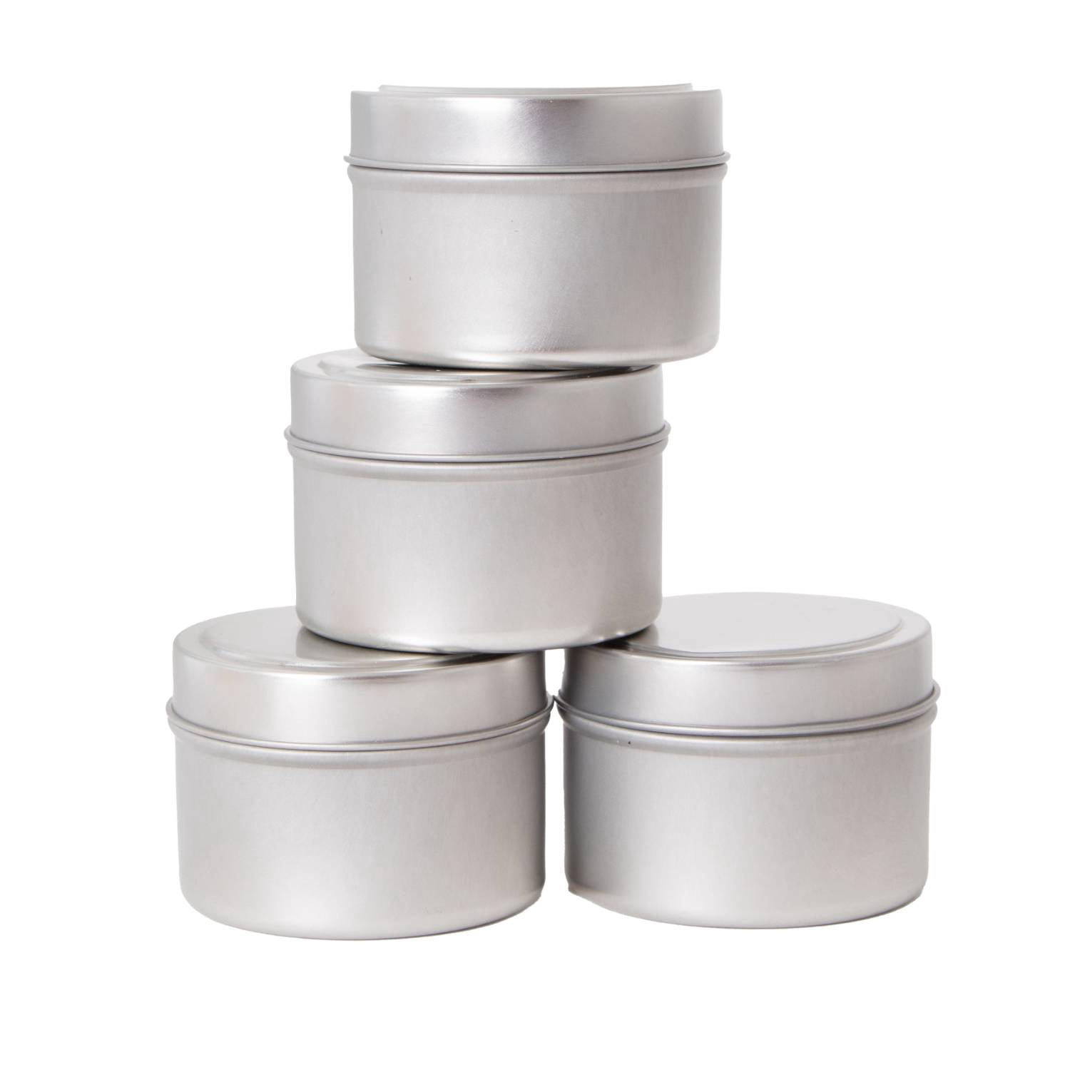 Lehman's Soy Candle Making Kit for Beginners, Complete Set, Makes four 2.5 oz Gift Size Candle Tins, Vanilla Scent