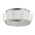 thumbnail image 2 of Hudson Valley Lighting 3814F-AGB Odessa 2 Light Flush Mount,Aged Brass, 2 of 2