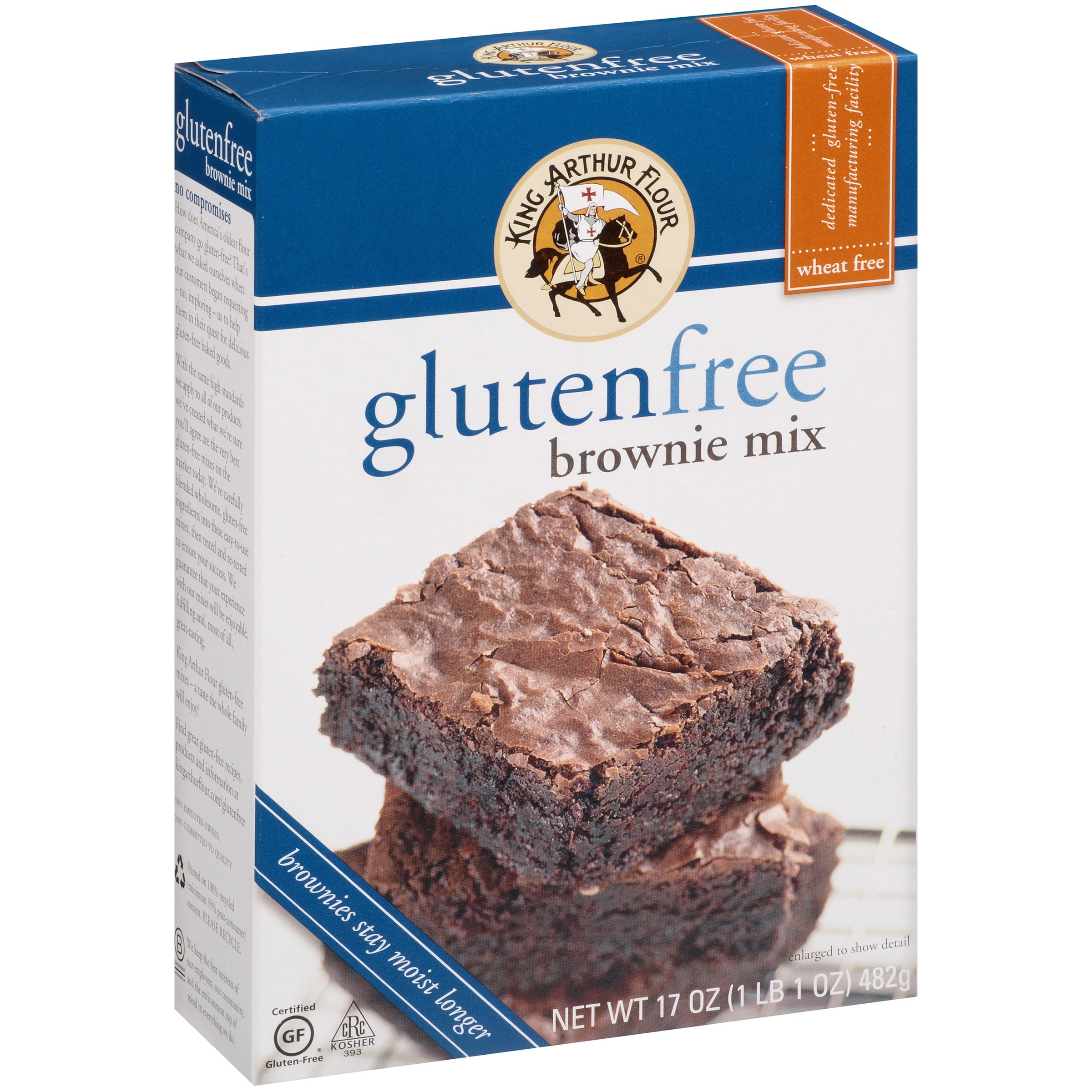 King Arthur Gluten Free Flour Brownie Mix 17.0 OZ