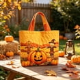 thumbnail image 5 of Halloween Tote Bags with Handles, Quilted Printed Tote Handbag, Multi-purpose Shoulder Bag for Travel Office Daily, 5 of 6