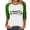 Green-5, variant on Ohufall 3/4 Sleeve Shirts for Women St Patricks Day Shirt Crewneck T-shirts 2026 Trendy Plus Size Raglan Tops, S-5XL