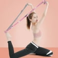thumbnail image 3 of Visland Yoga Stretching Strap with Multi-Loop Wear-resistant Non-Elastic Physical Therapy Stretch Band Leg Stretch Strap, 3 of 9