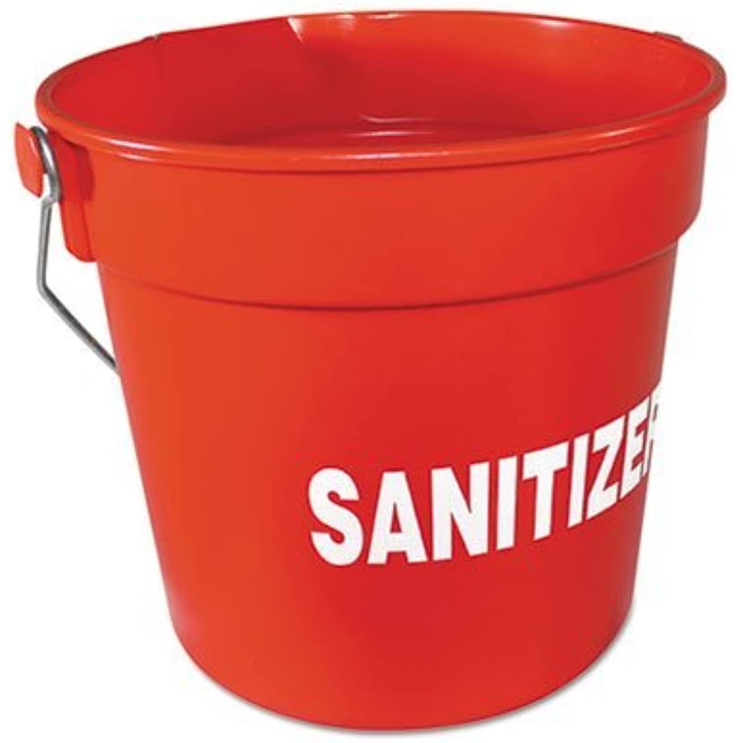 Imp5510rs Deluxe HeavyDuty Sanitizer Bucket, 10 Qt, Red
