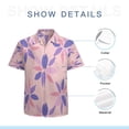 thumbnail image 7 of High Quality Hawaiian Shirts for Men Short Sleeve Aloha Beach Shirt Floral Summer Casual Button Down Shirts Blouses R5LFDO, 7 of 7