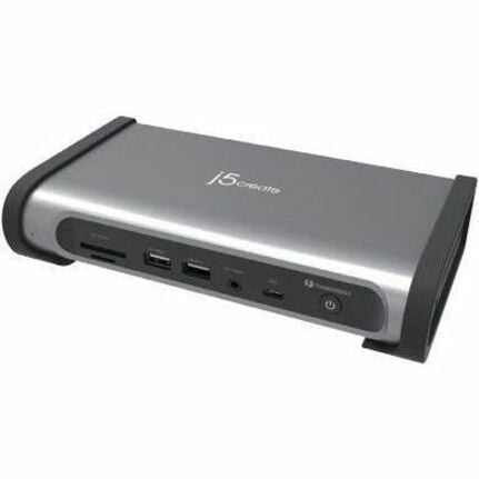ACP 302094 J5create Accessory Jtd568 Thunderbolt 4 Quad Display Docking Station Retail