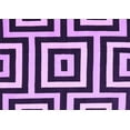 thumbnail image 1 of Ahgly Company Machine Washable Indoor Rectangle Abstract Purple Contemporary Area Rugs, 5' x 7', 1 of 4