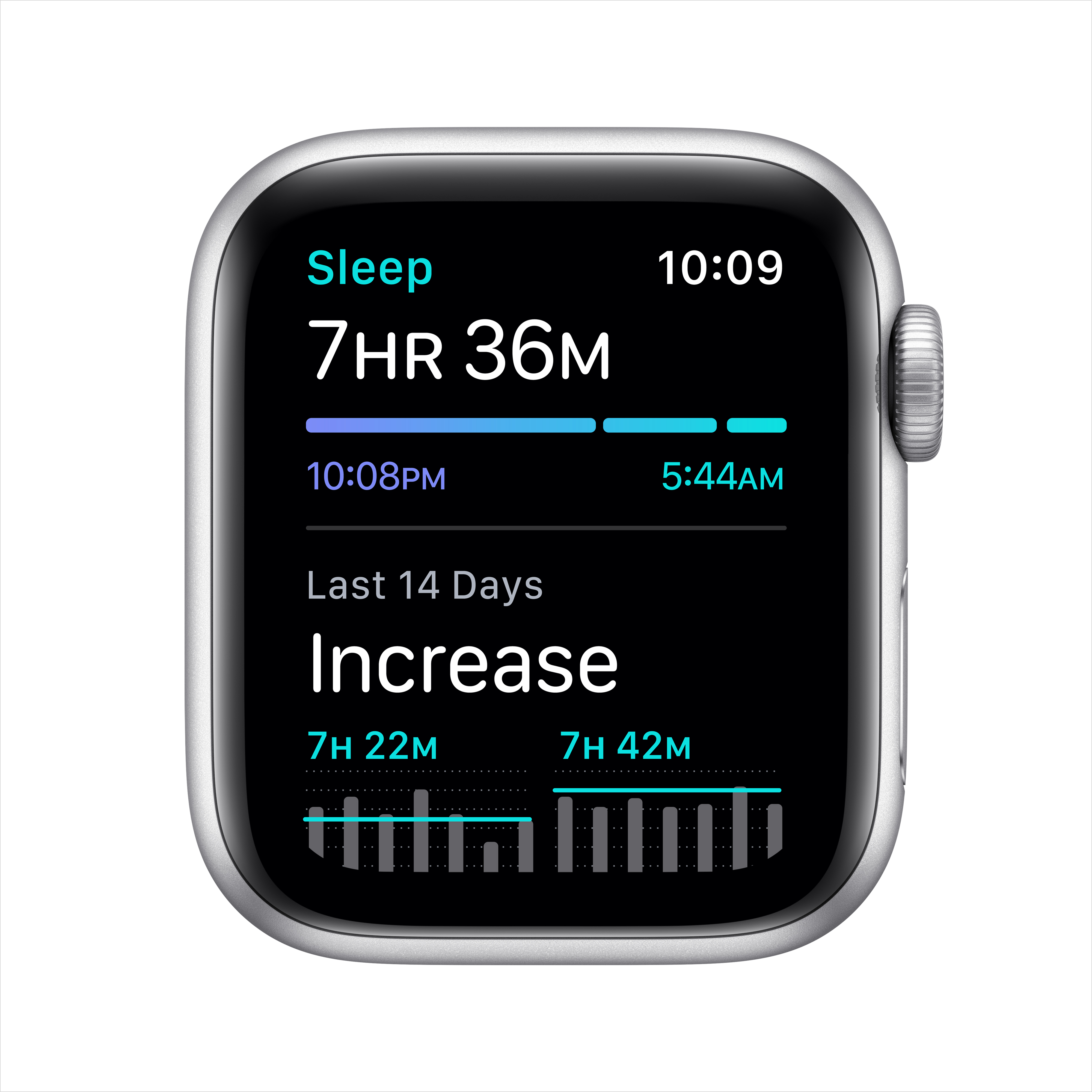Apple Watch SE (1st Gen) GPS, 40mm Silver Aluminum Case with White Sport Band - Regular - image 4 of 9