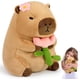 thumbnail image 1 of Peluche Conejillo de Indias acuático,Simpático y Suave Conejillo de Indias de Felpa,Siesta y Compañero de Juego para NiñosAlmohada de Felpa Capibara,Regalos de Navidad (Cobayas de agua-03-30CM), 1 of 3