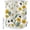 White, variant on Small Stall Shower Curtain 36x72 Inch Narrow Half Size Summer Floral Bath Curtains Bathroom Decor, Daisy Bee Wildflower Blossom Rustic Waterproof Fabric Shower Curtain Set with Hooks 36 Inch