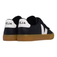 thumbnail image 2 of Tenis Veja Chrome Negros con logo blanco y cierre de broche, 2 of 4