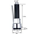 thumbnail image 3 of Grifo mezclador de cocina para baño de latón macizo duradero, negro, 15*5cmNota: Todos los datos se miden manualmente, permita un error de 1-3cm, debido a la diferencia de luz y pantalla, habrá algun, 3 of 3