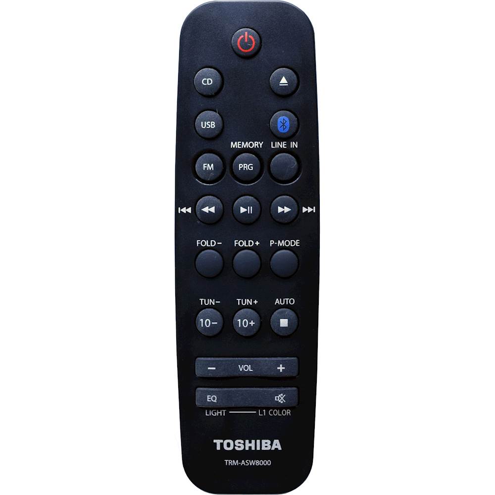 Toshiba - 800W Mini Component System - Black - image 3 of 3