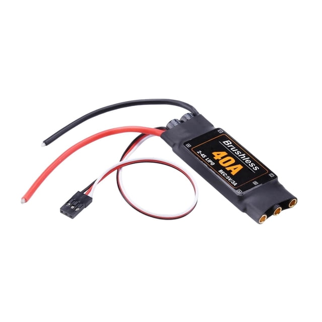 Accesorios ESC sin escobillas Aeronaves portátiles Instalación sencilla Ligero Alto Cable corto de 40 A