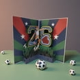 thumbnail image 5 of 3D Pop-Up Football Themed Greeting Card, Handmade Foldable Holiday Card, Perfect Father's Day Gift for Dads, Fathers-in-Law, Football Fans, Sons & Birthdays, 5 of 5