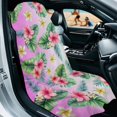 thumbnail image 3 of XYZCANDO Car Seat Towel Cover Flowers Pattern Car Cushion Seat Covers for Workout Hiking Running, Sweat-Absorbent Machine Washable Car Seat Cover Towel, 3 of 11