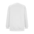 thumbnail image 3 of zbxnLI Sweatshirt for Women Fall Winter Trendy Pullover Crew Neck Casual Loose Sweatshirts Split Side, 3 of 6