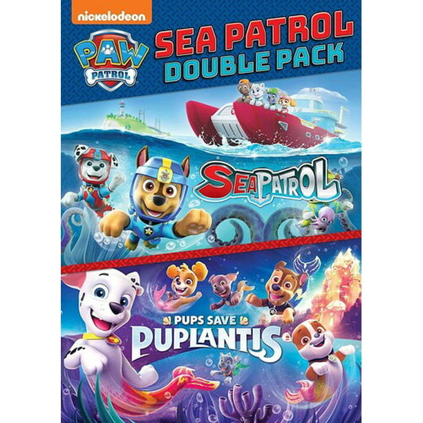 At placere Mob Subjektiv Paw Patrol: Sea Patrol Double Pack (DVD) - Walmart.com