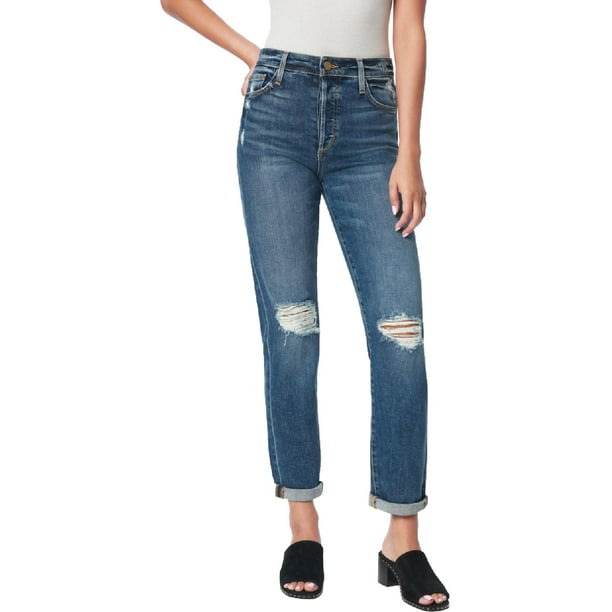 JOE'S Jeans Joe's Jeans Womens The Niki MidRise Destroyed Boyfriend