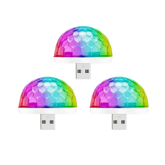 Borne Pocket Disco Light 3PK