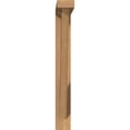 thumbnail image 2 of Ekena Millwork 3 1/2"W x 24"D x 28"H Traditional Block Smooth Bracket w/ Offset Brace, Western Red Cedar, 2 of 25