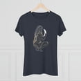 thumbnail image 5 of Moon Goddess T shirt, Luna Women's Triblend Tee, 5 of 5