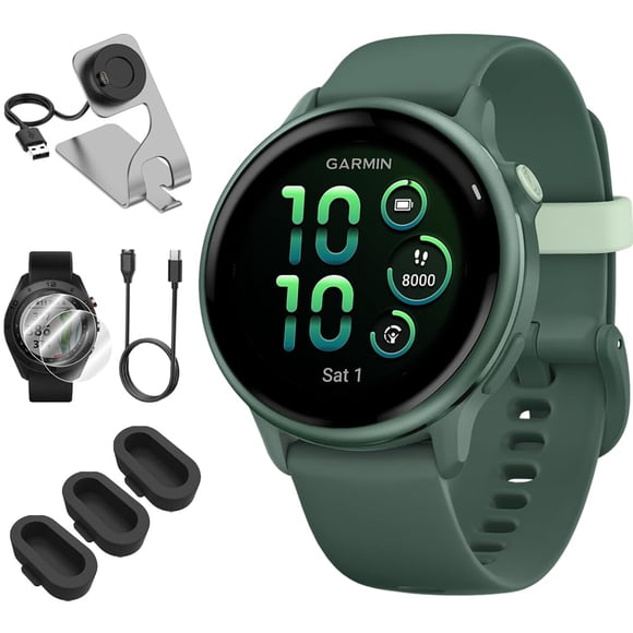 Smartwatch Garmin VIVOACTIVE 6 Health & Fitness GPS - Verde