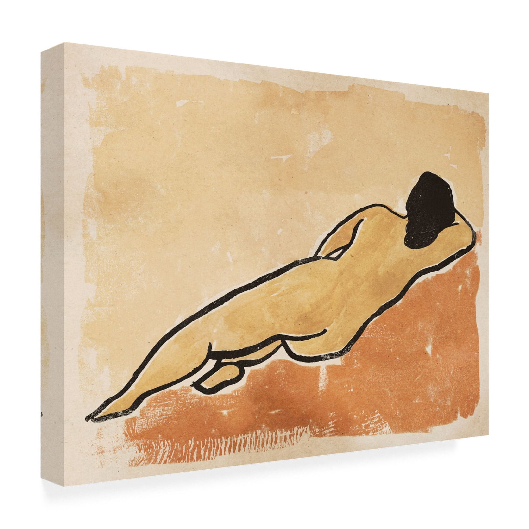 Trademark Fine Art Victoria Barnes Afternoon Repose I Canvas Wall Art