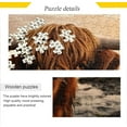 thumbnail image 2 of FREEAMG Puzzle- Highland Cow Jigsaw Puzzles,1000 Piece Puzzles for Family - Fun Intellectual Decompressing Educational Games, 2 of 7