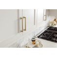thumbnail image 2 of Amerock Lintel 6-5/16 inch (160mm) Center-to-Center Golden Champagne Cabinet Pull, 2 of 7