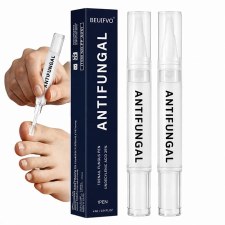 Antifungal pen - Undecenoic acid 25% - cures most cases of athlete's foot, tinea cruris, and tinea corporis - 2-pack