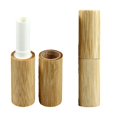 thumbnail image 3 of Stgfyxgs 2 Pieces Lip Glosses Bottles Lip Tubes Bamboo Shell Empty 2.8G Lip Oils Bottles for Valentine's Day Present DIY Lipstick, 3 of 9